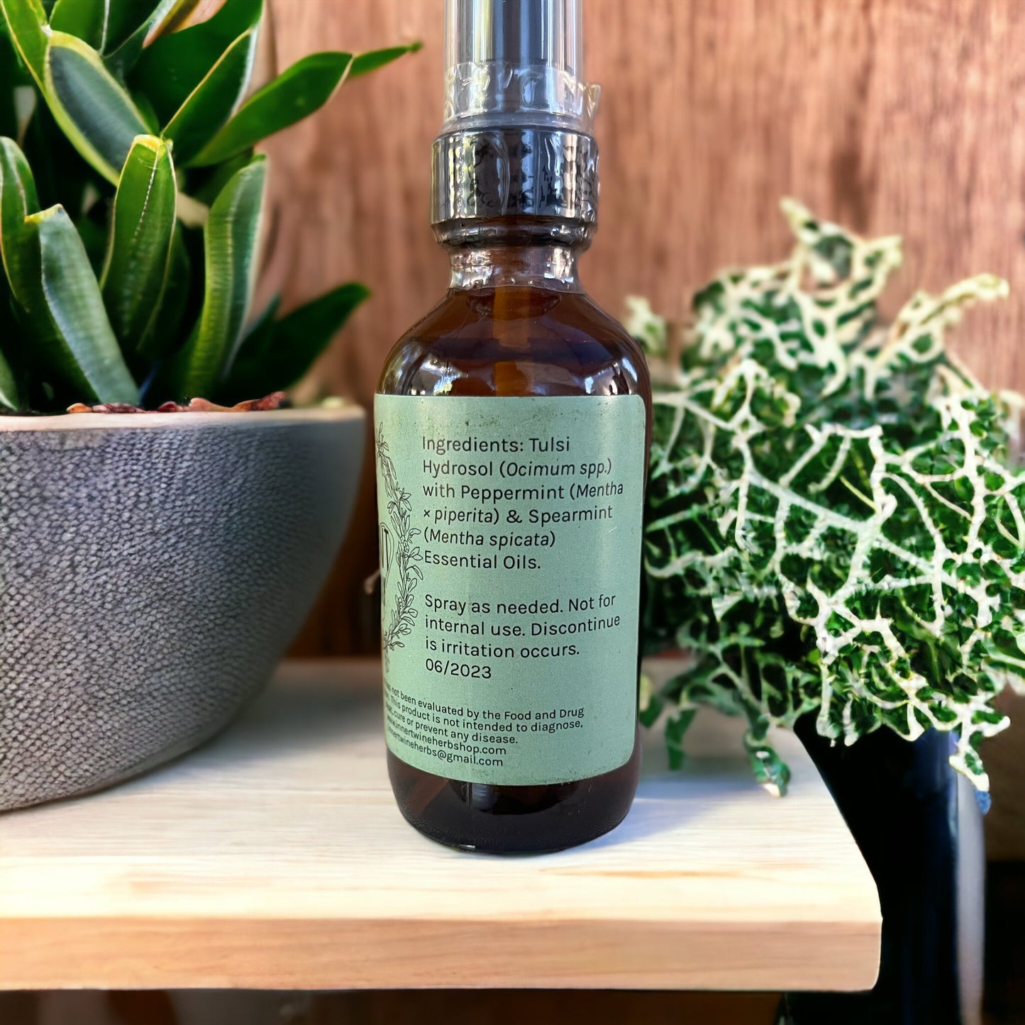 Tulsi Mint Herbal Spray