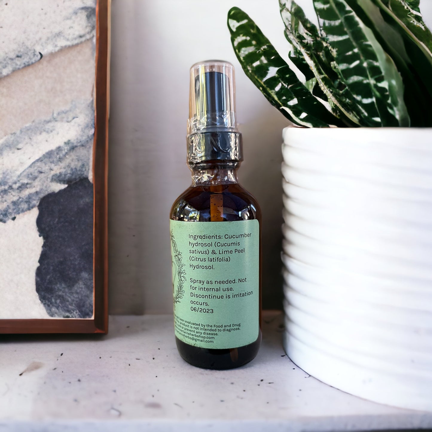 Cucumber Lime Herbal Spray