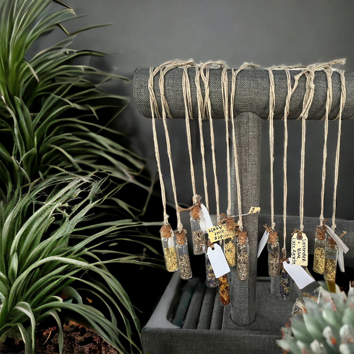 Herbal Charm Necklaces