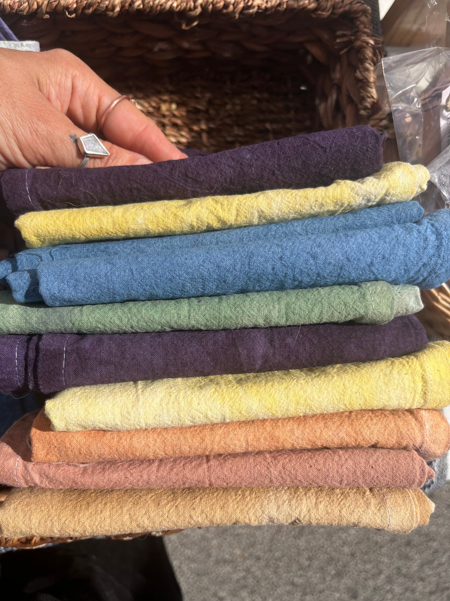 Botanical Dyed Dish Towels