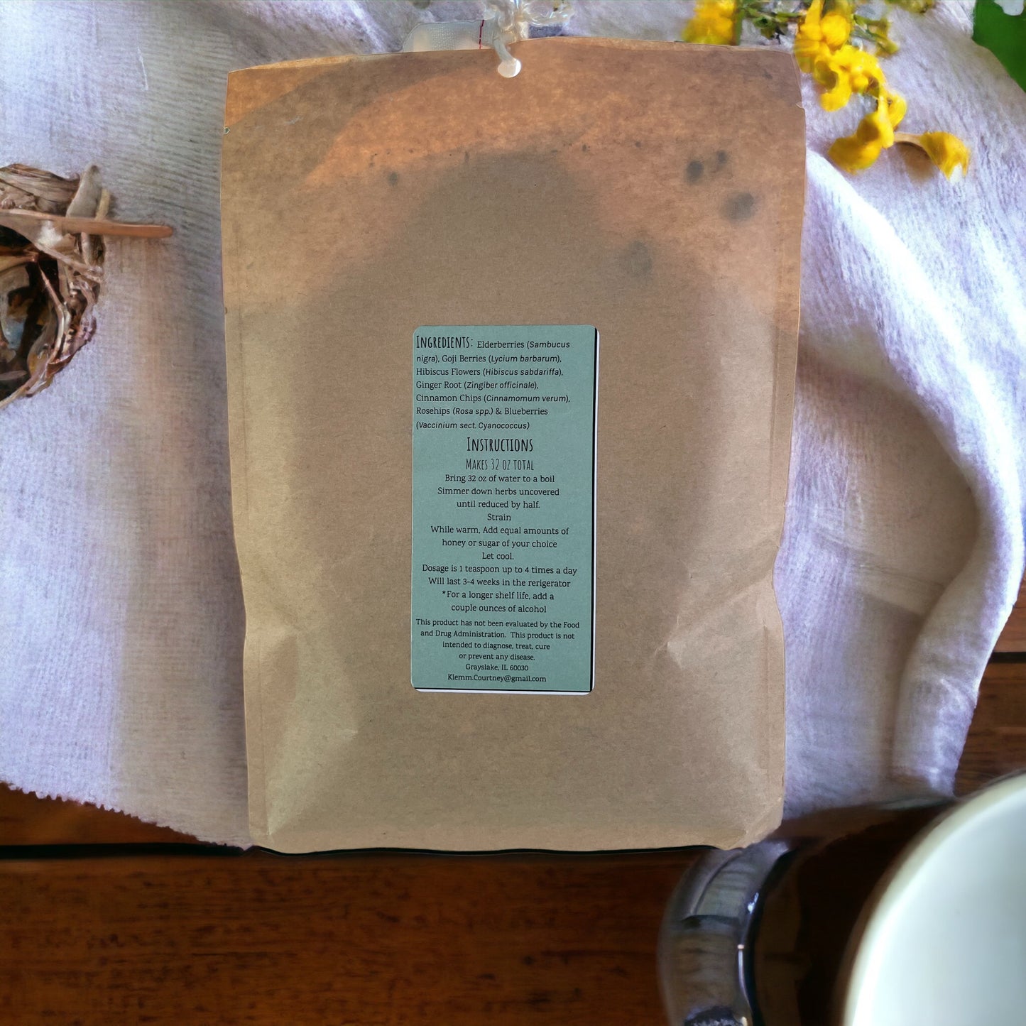 Elderberry Syrup Kit