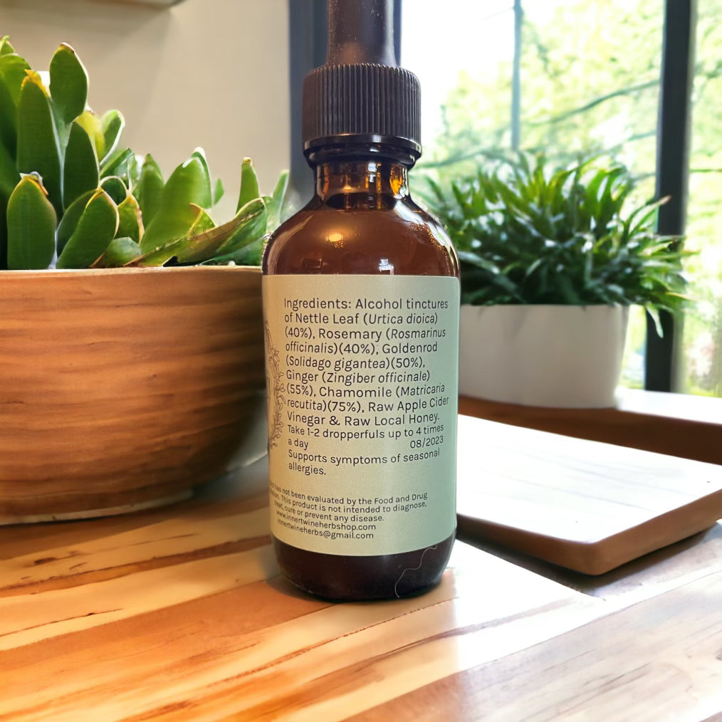 Allergy Honey Elixir