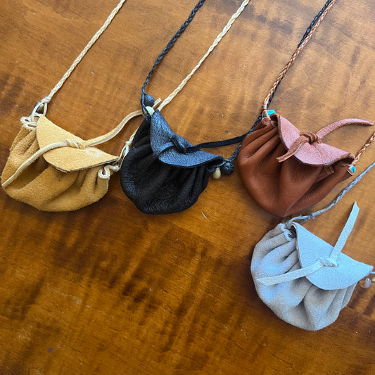 Leather Medicine Pouches